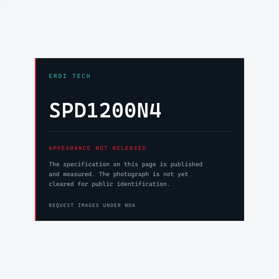 SPD1200N4 — 905 nm miniature DToF rangefinder module, ERDI TECH product photograph